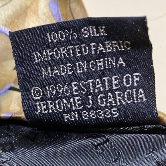 J. Garcia Birdland collection Silk Tie - Picture 6 of 6